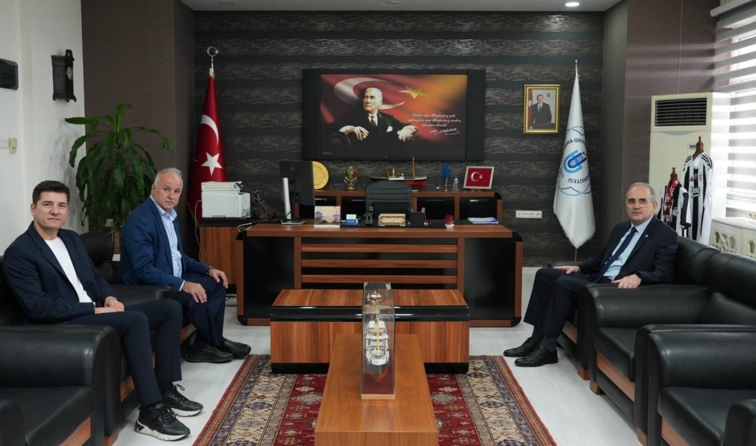 BANÜ’de sanayi iş birlikleri görüşüldü Bandırma Onyedi Eylül Üniversitesi Rektörü Prof. Dr. İsmail Boz ve