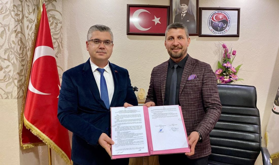 Balıkesir’de manda yetiştiriciliği için önemli protokol Balıkesir İl Tarım ve Orman Müdürlüğü ile Balıkesir İli Damızlık