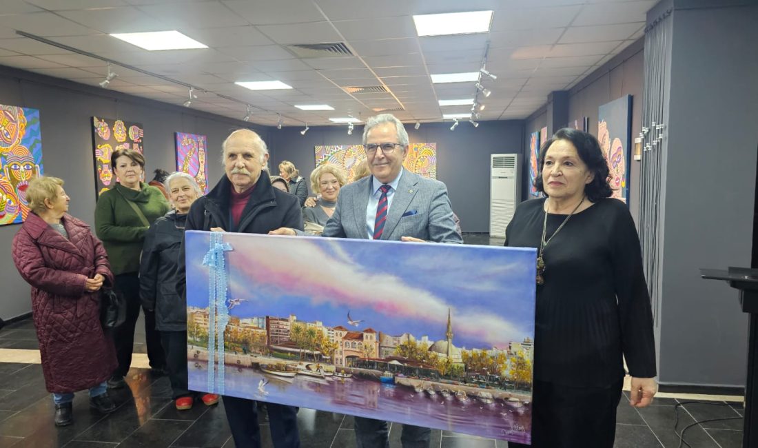 Bandırma Belediyesi, ressam Demet Atay’ın “Suret” isimli resim sergisini Tunç