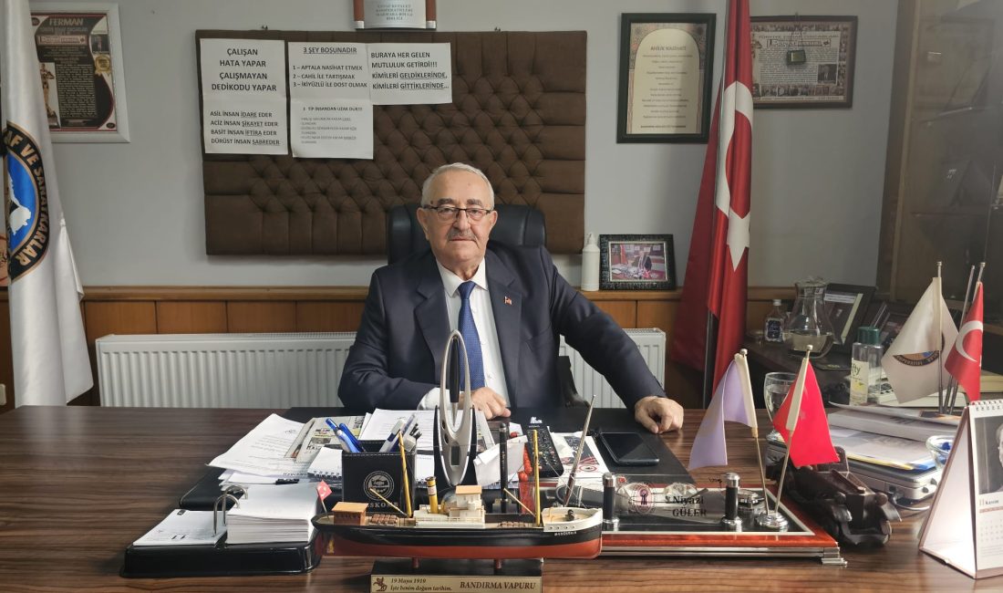 Bandırma Esnaf Kefalet Başkanı Niyazi Güler görevini bırakıyor 30 yıldır Bandırma Esnaf ve Sanatkârlar Kredi ve Kefalet Kooperatifi