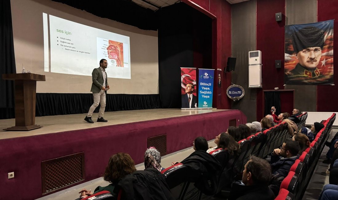 Ses sağlığını koruma yolları Bandırma’da konuşuldu Bandırma Belediyesi ve Lions Kulübü iş birliğiyle ses sağlığına dair