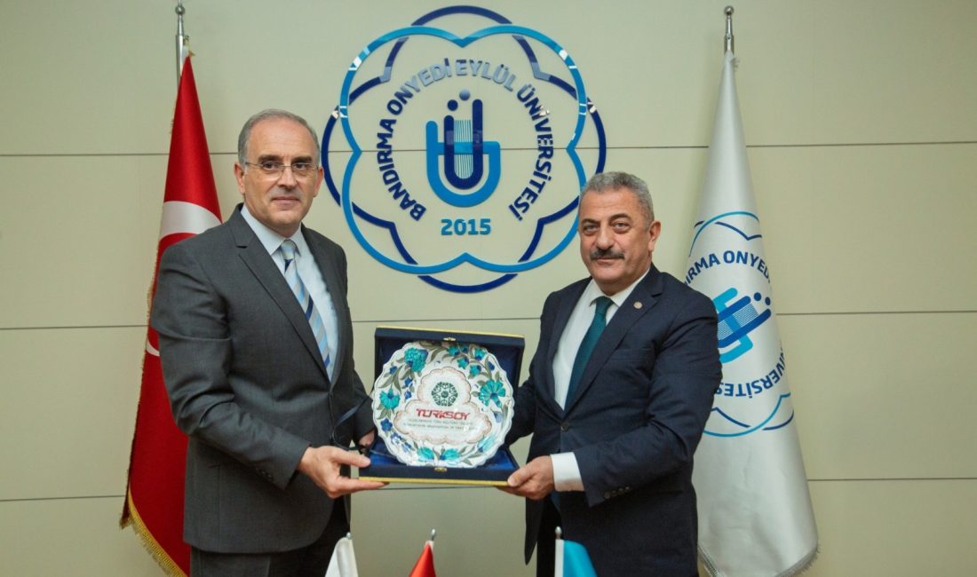 BANÜ ve TÜRKSOY iş birliği protokolü imzaladı Bandırma Onyedi Eylül Üniversitesi ve Uluslararası Türk Kültürü Teşkilatı, eğitim,