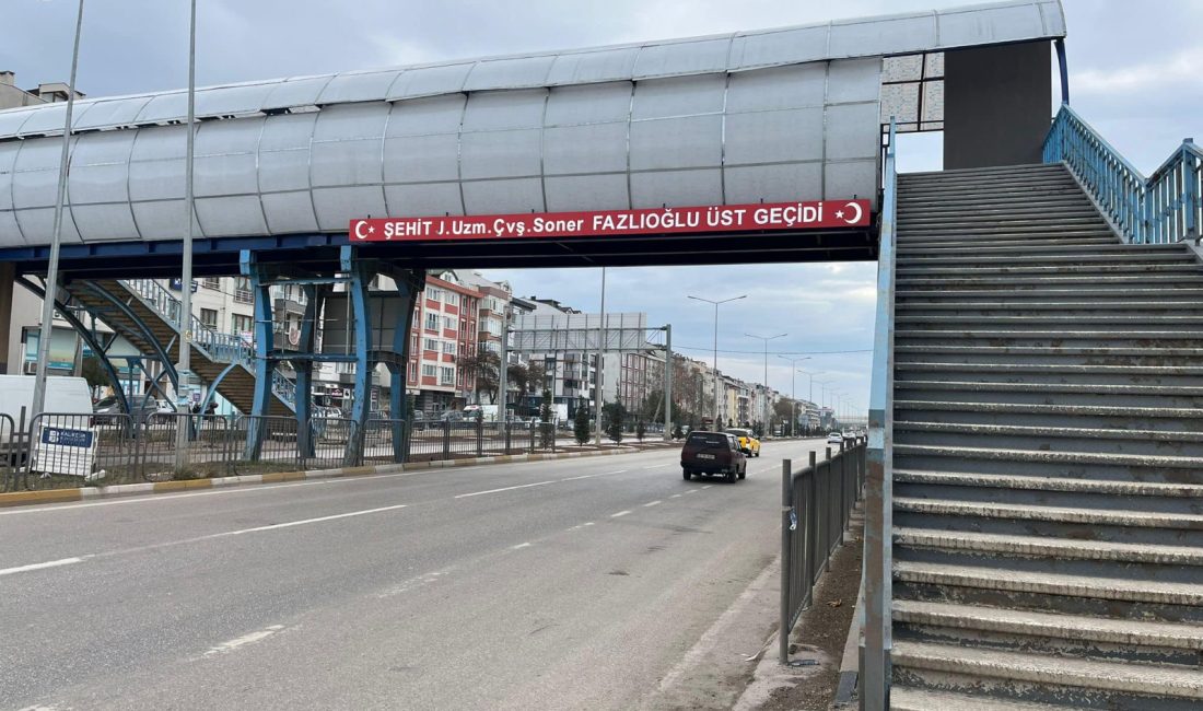 Şehit Soner Fazlıoğlu’nun ismi Bandırma’da ölümsüzleşti Bandırma Belediyesi, Batman’da şehit düşen Jandarma Uzman Çavuş Soner Fazlıoğlu’nun