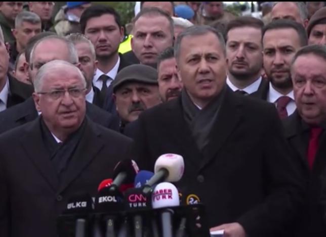 Karesi’deki patlama ile ilgili açıklama yapan İçişleri Bakanı Ali Yerlikaya,