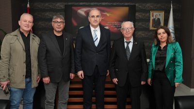 Güney Marmara Teknoloji ve İnovasyon Derneği Başkanı Cem Aslan ve
