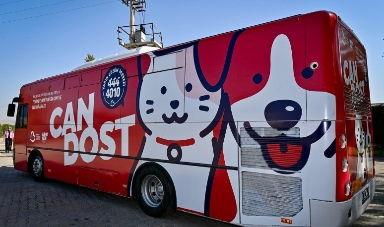 “Can Dost” sokaktaki canlar için yola çıktı Balıkesir Büyükşehir Belediyesi mobil hayvan bakım ve tedavi aracı “Can