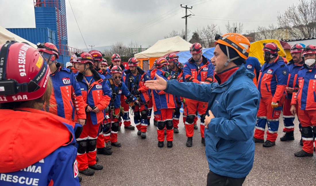 911 Arama Kurtarma Derneği, AFAD akreditasyon sınavında Orta Seviye Kentsel