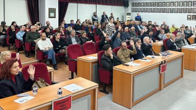 Geçtiğimiz perşembe günü Bandırma Belediye Meclisi’nde tarlaların satışıyla ilgili encümene