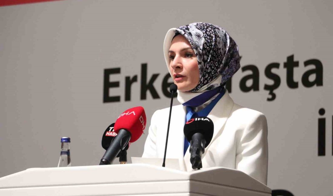 Bakan Göktaş: “Kadınların bir araya geldiği yerde çözüm vardır” Aile ve Sosyal Hizmetler Bakanı Mahinur Özdemir Göktaş, “Kadınların birlikte