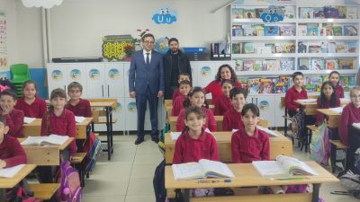 Bandırma İlçe Milli Eğitim Müdürü Mutlu Aslan, 17 Eylül İlkokulu’nu