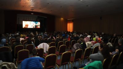 Gönen’de çocukların ara tatilini keyifle geçirmesi amacıyla düzenlenen etkinlikler kapsamında