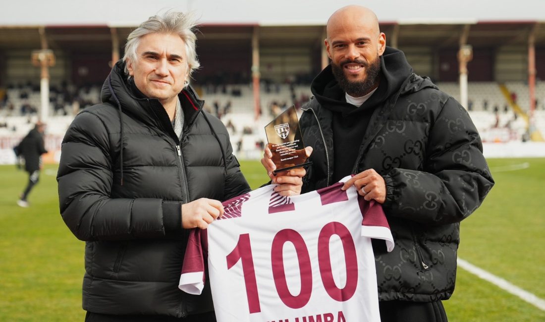Bandırmaspor, kulüp tarihinde 100. resmi maçına çıkan ilk yabancı futbolcu