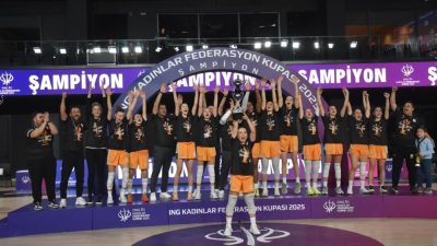 Ferhatoğlu Edremit Belediyesi Gürespor, ING Kadınlar Federasyon Kupası’nı kazandı. Türkiye