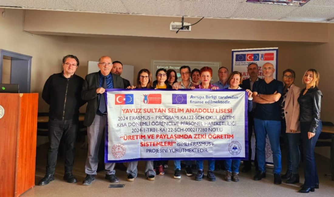 Bandırma Yavuz Sultan Selim Anadolu Lisesi’nden Erasmus+ Başarısı “Üretim ve Paylaşımda Zeki Öğretim Sistemleri” projesiyle Bandırma Yavuz Sultan