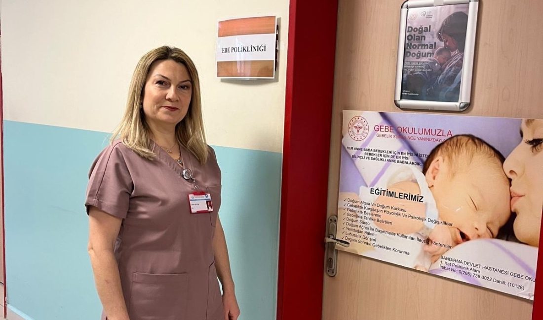 Bandırma Eğitim ve Araştırma Hastanesi’nde Ebe Polikliniği hizmete girdi Bandırma Eğitim ve Araştırma Hastanesi’nde hizmete giren Ebe Polikliniği, anne