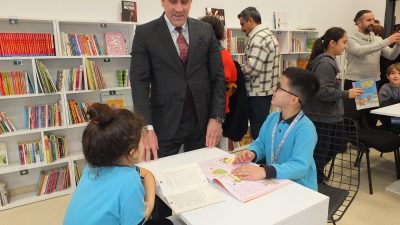 Mehmet Akif Ersoy İlkokulu bünyesinde Darüşşafaka Lisesi mezunlarının Adnan Dovan