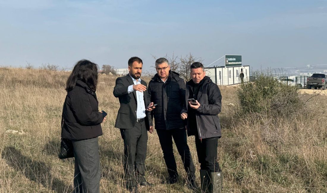 Balıkesir tarımında yeni dönem, Gönen OTB projesi sahada Dünyanın en büyük jeotermal sera kümelenmesi olarak planlanan Gönen Tarıma