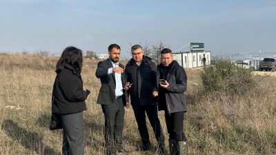 Dünyanın en büyük jeotermal sera kümelenmesi olarak planlanan Gönen Tarıma