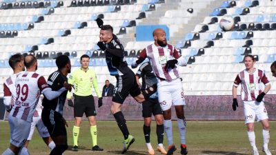 Trendyol 1. Lig’in 20. haftasında Erzurumspor FK sahasında karşılaştığı Bandırmaspor’u