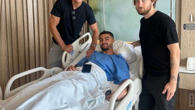 Bandırmasporlu futbolcu Mourad Louzif, geçirdiği sakatlık sonrası sağlık süreçlerini başarıyla