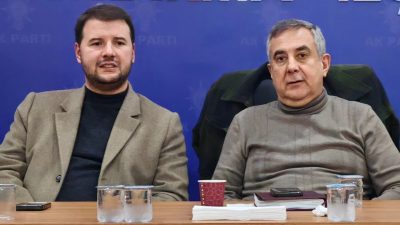 Göksel Karlahan başkanlığında toplanan AK Parti Bandırma İlçe Teşkilatı, Balıkesir