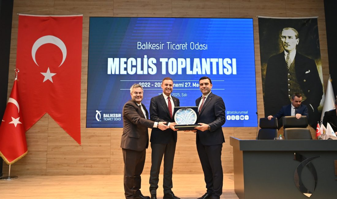 Balıkesir Büyükşehir Belediye Başkanı Ahmet Akın, Balıkesir Ticaret Odası Ocak