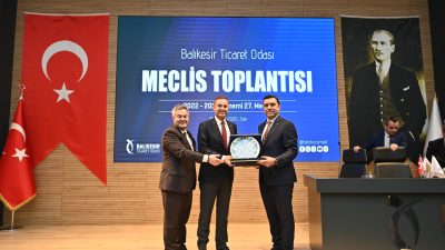 Balıkesir Büyükşehir Belediye Başkanı Ahmet Akın, Balıkesir Ticaret Odası Ocak