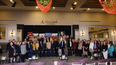 TÜRKONFED’in Girişimde Kadın Gücü Projesi kapsamında düzenlenen İlham Buluşmaları, Bandırma’da