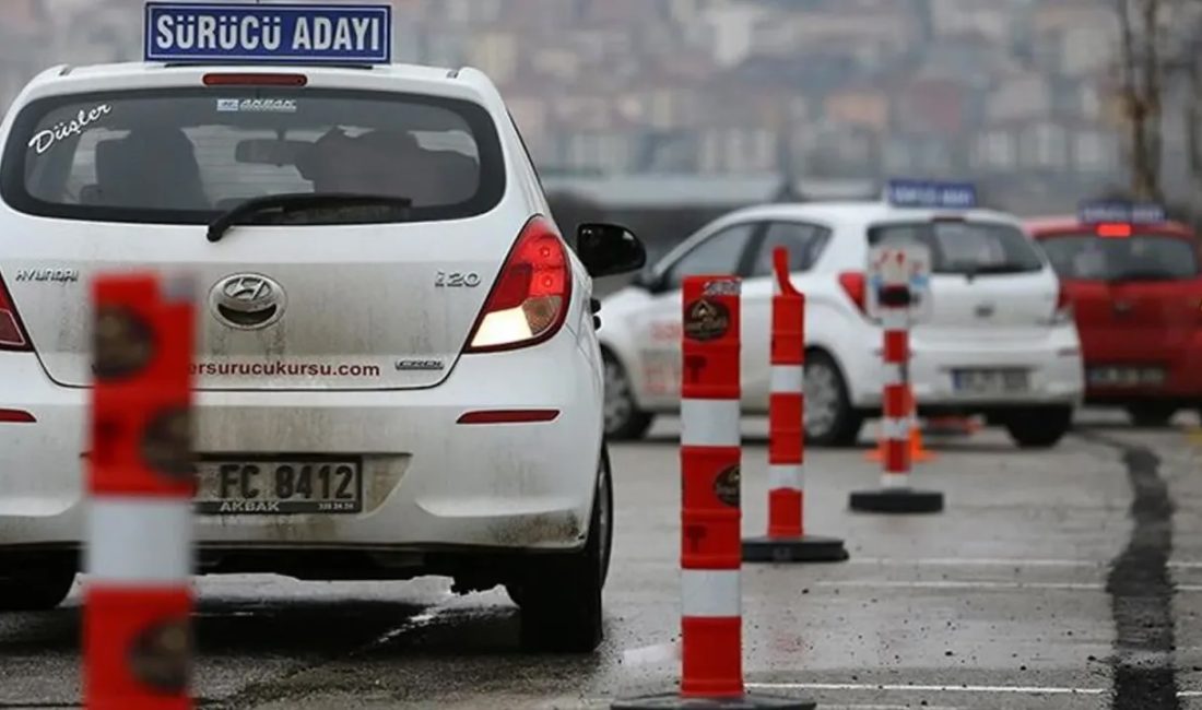 2025 yılı itibarıyla direksiyon sınav ücretlerinde yüzde 80’lik artış yaşandı.
