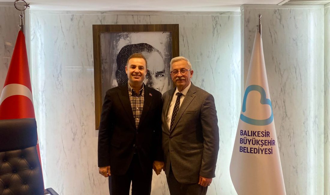 Erdek için Balıkesir’de güçlü adımlar Erdek Belediye Başkanı Burhan Karışık, Balıkesir Büyükşehir Belediye Başkanı Ahmet
