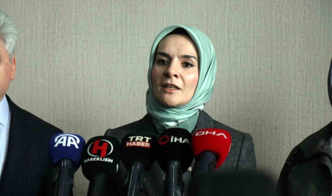 Aile ve Sosyal Hizmetler Bakanı Mahinur Özdemir Göktaş, Aile ve