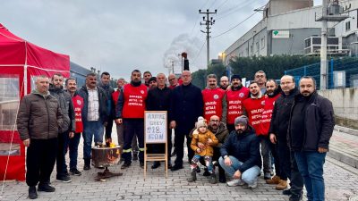 CHP Balıkesir Milletvekili Serkan Sarı, Bandırma Organize Sanayi Bölgesi’nde 20