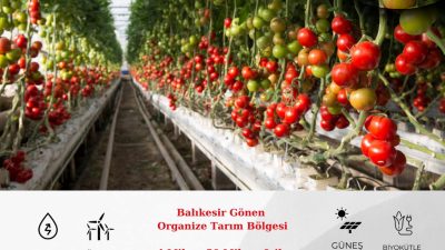 Türkiye’nin en büyük tarım projelerinden biri olan Gönen Tarıma Dayalı