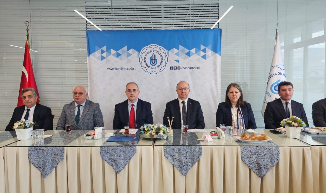 Bandırma’da Ziraat Fakültesi yakında tanıtılacak Bandırma Onyedi Eylül Üniversitesi Rektörü Prof. Dr. İsmail Boz, basın