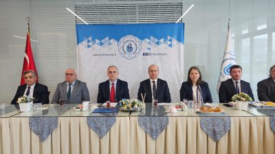 Bandırma Onyedi Eylül Üniversitesi Rektörü Prof. Dr. İsmail Boz, basın