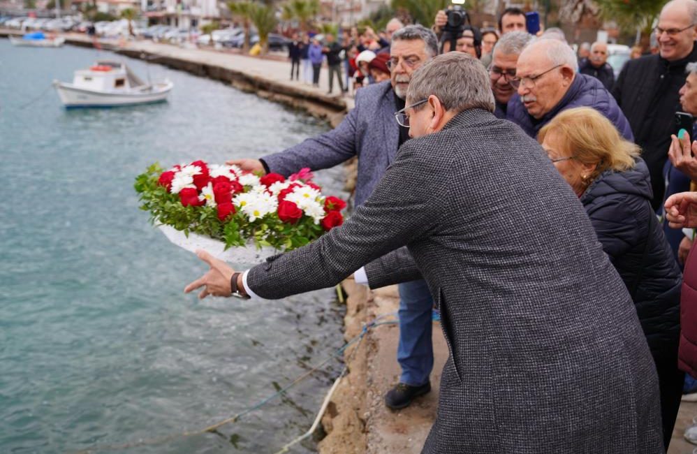 Ayvalık’ta; mübadelenin 102. Yıldönümünde Cunda (Alibey) Adası’nda günün anısına tören