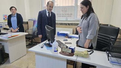 Bandırma İlçe Milli Eğitim Müdürlüğü’nde yetkili personellerle bir araya gelen