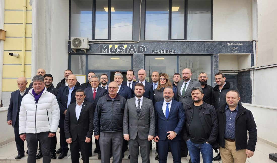 MÜSİAD Bandırma Şubesi’nde Bağcı dönemi Müstakil Sanayici ve İşadamları Derneği (MÜSİAD) Bandırma Şubesi’nde gerçekleştirilen genel