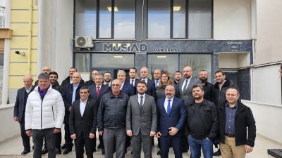 Müstakil Sanayici ve İşadamları Derneği (MÜSİAD) Bandırma Şubesi’nde gerçekleştirilen genel