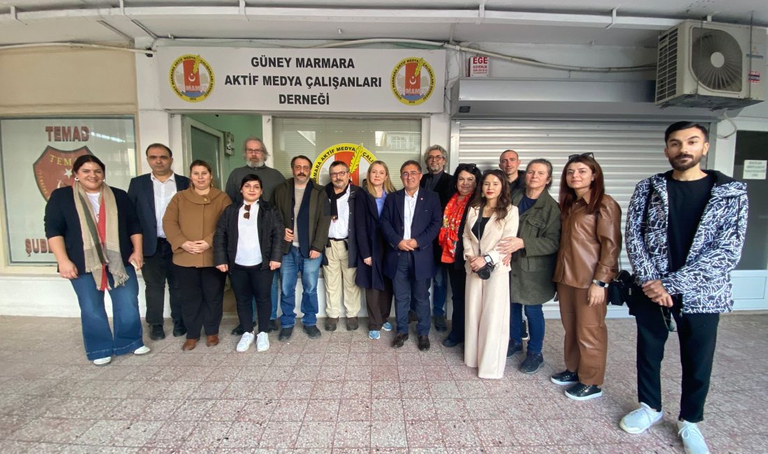 CHP Bandırma İlçe Başkanı ve Yönetim Kurulu Üyeleri, GÜMAMED’i ziyaret