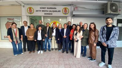 CHP Bandırma İlçe Başkanı ve Yönetim Kurulu Üyeleri, GÜMAMED’i ziyaret