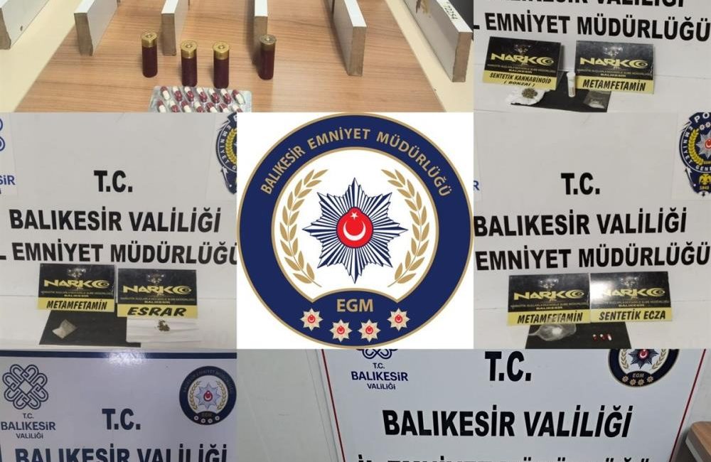 Aranan 63 şahıs yakalandı Balıkesir’de polis ekipleri tarafından aranan şahıslara yönelik yapılan denetimlerde çok