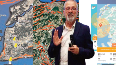 Türk Jeolog Deprem Yer Bilimci Prof. Dr. Naci Görür, depremi