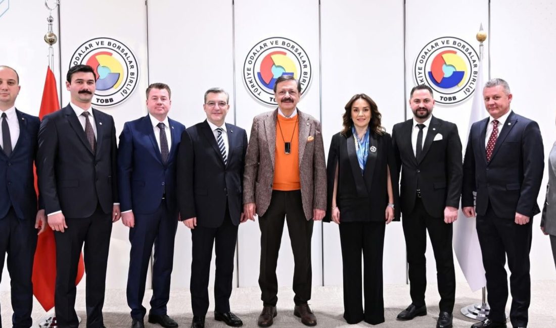 BTO heyeti, TOBB Başkanı’na Bandırma gündemini aktardı Bandırma Ticaret Odası heyeti, TOBB Başkanı Rifat Hisarcıklıoğlu’na Bandırma iş