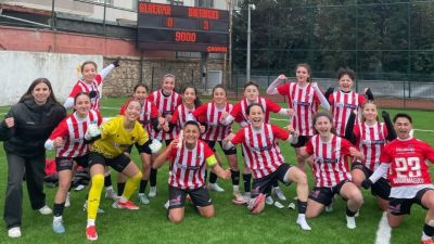 Şampiyonluk parolasıyla yola çıkan Bandırmagücü Kadın Futbol Takımı, ligin ilk