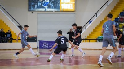 Balıkesir’de düzenlenen Okul Sporları Futsal Yıldız Kızlar-Erkekler Grup Müsabakaları, açılış