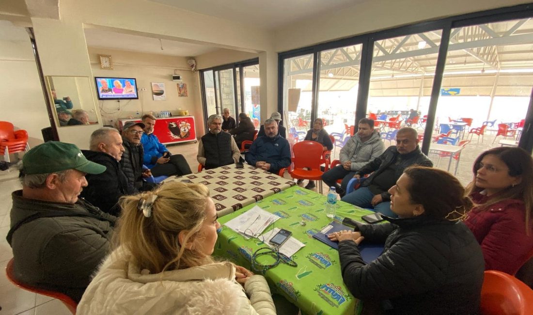 Erdek İlçe Tarım ve Orman Müdürlüğü, Paşalimanı Adası’ndaki muhtarlarla bir
