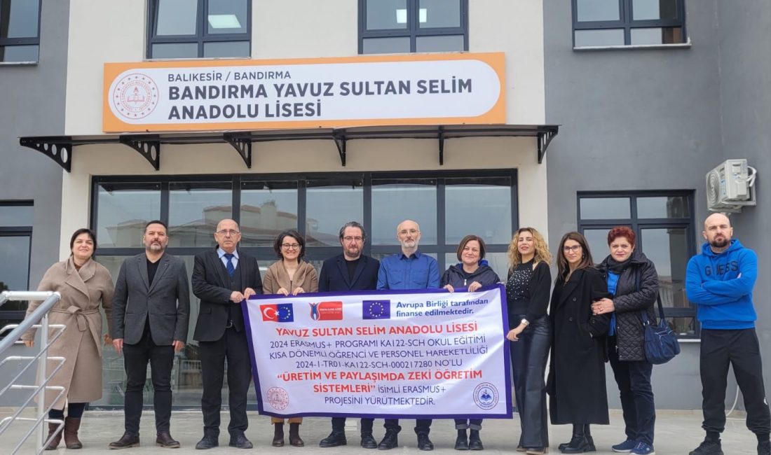Bandırmalı öğretmenler eğitim için Viyana’da Bandırma Yavuz Sultan Selim Anadolu Lisesi’nde görev yapan 12 öğretmen,