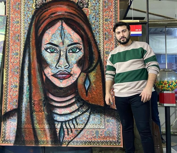 Son günlerde sosyal medyada hızla yayılan ve eski halıları sanata