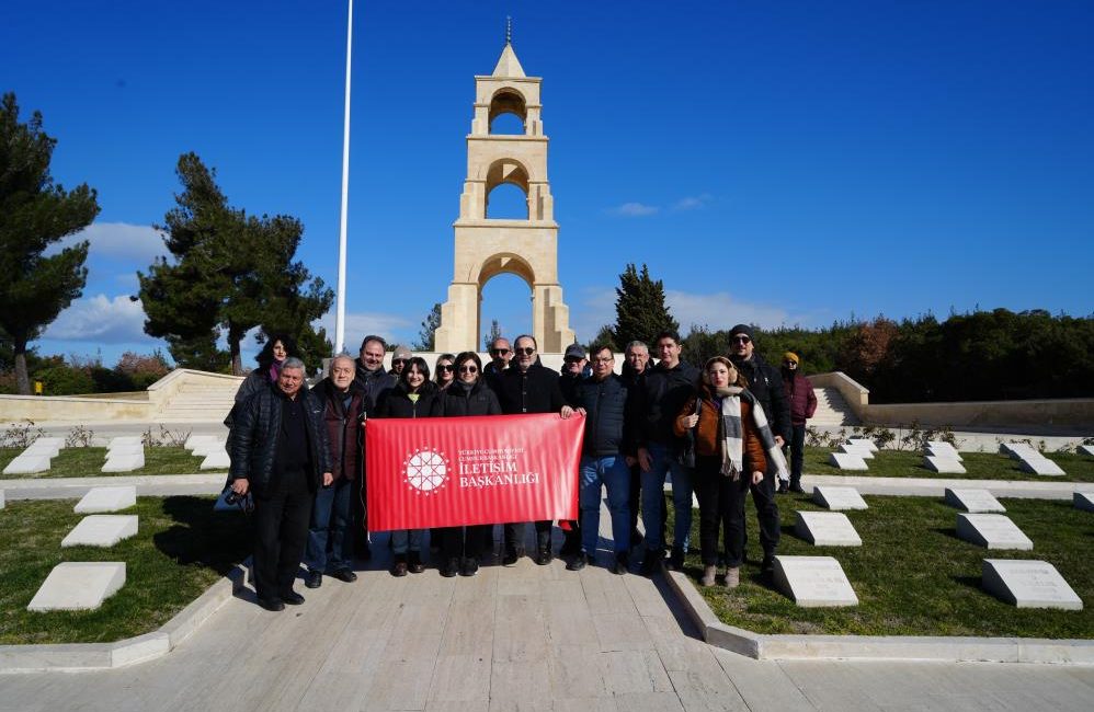 Basın Köprüsü etkinliği gazetecileri bir araya getirdi İletişim Başkanlığı Çanakkale Bölge Müdürlüğü ve Çanakkale Savaşları Gelibolu Tarihi